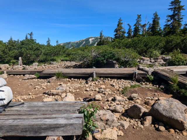 アラスカ庭園ベンチ