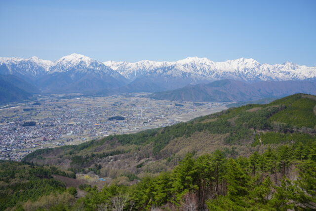 北葛岳~五竜岳
